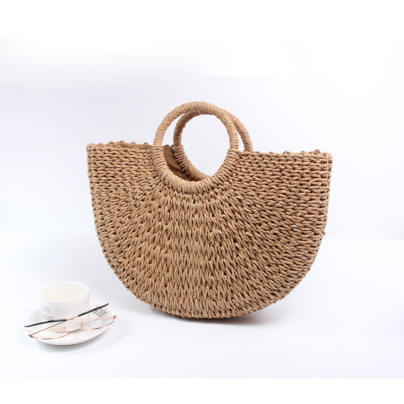 Raffia Riviera Bag