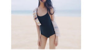 露背顯瘦連身Swimsuit泳衣