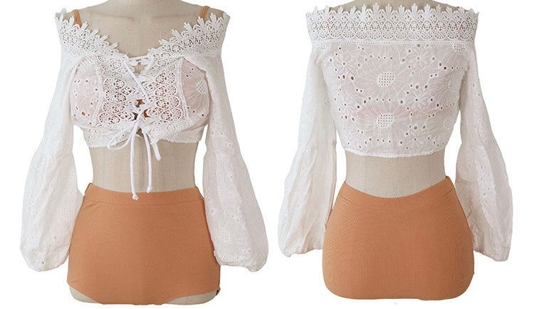 Coral Sweeties Bikini 比基尼泳衣 (連防曬衣3 Pieces Set)
