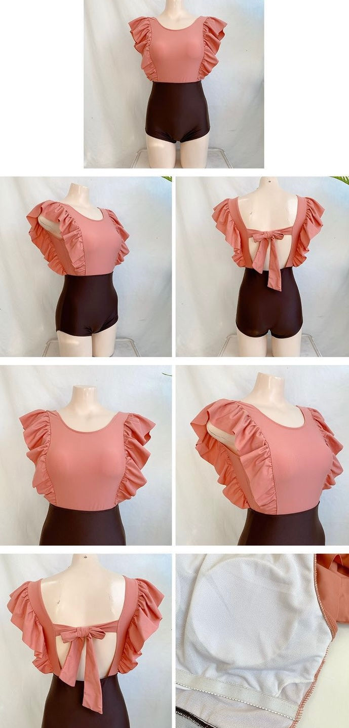 Coral Canvas Couture Swimsuit 泳衣