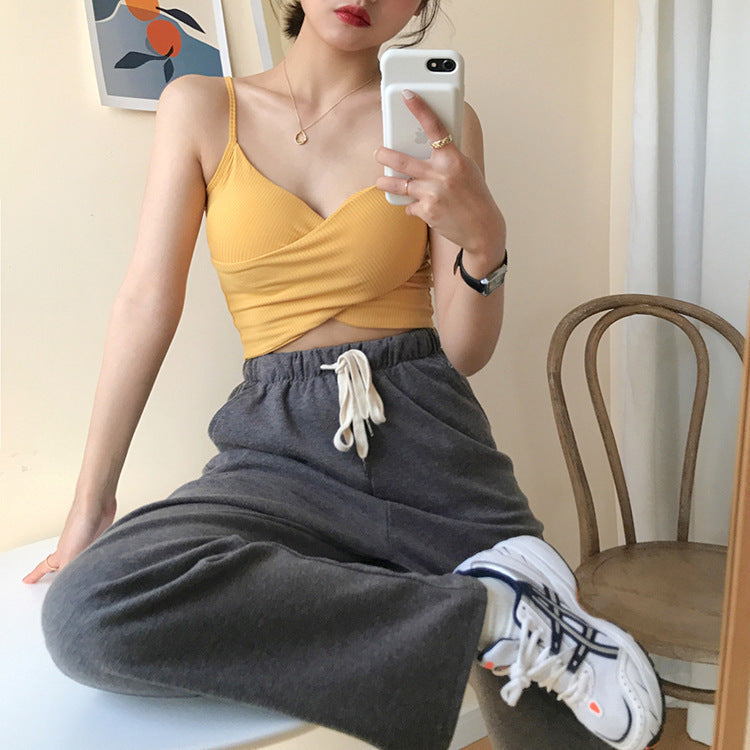 Twist Padded Tank Top (帶胸墊・無鋼圈)