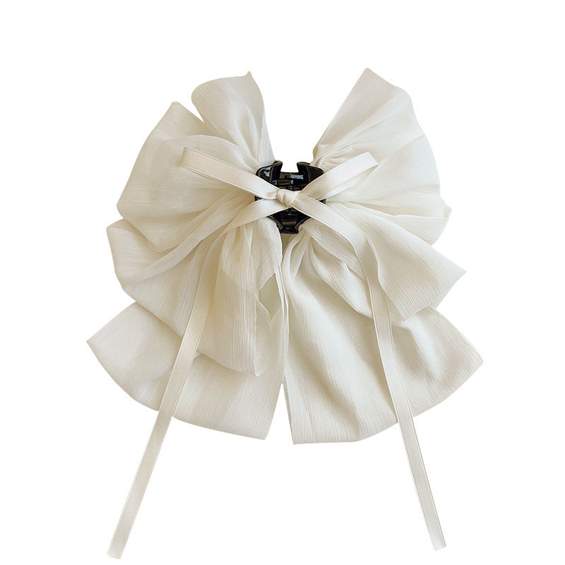 Not Just A Pretty Face Bow Tie High Ponytail Clip (30*18cm)