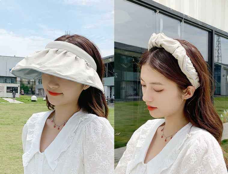 Sun-protective Headband (Edge: 14cm; Diameter 48-60cm)