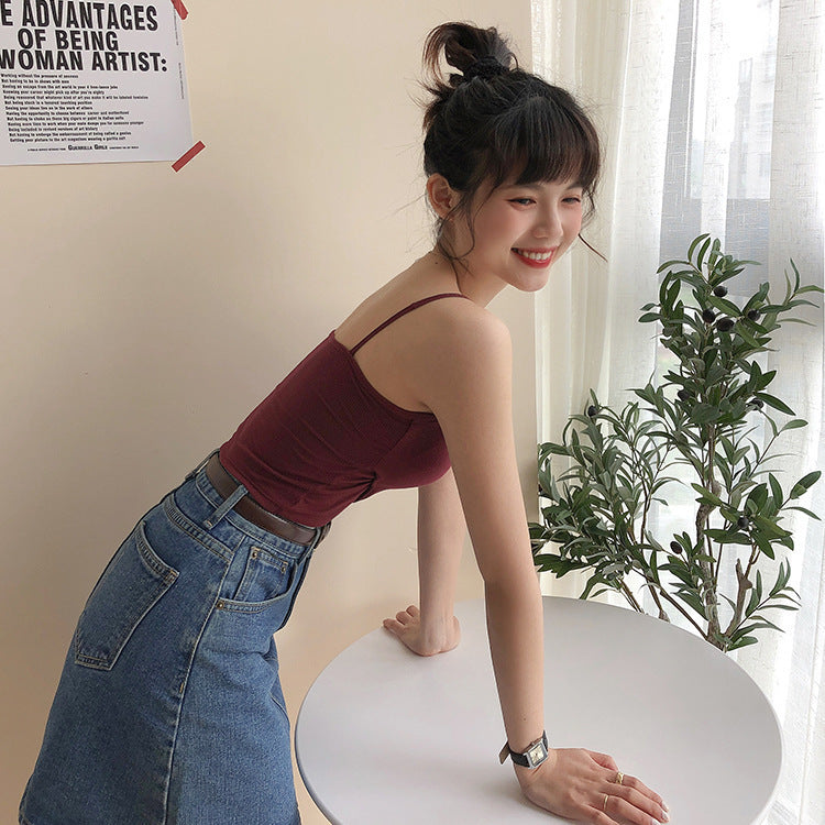 Twist Padded Tank Top (帶胸墊・無鋼圈)