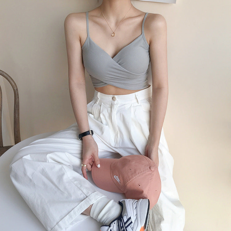 Twist Padded Tank Top (帶胸墊・無鋼圈)