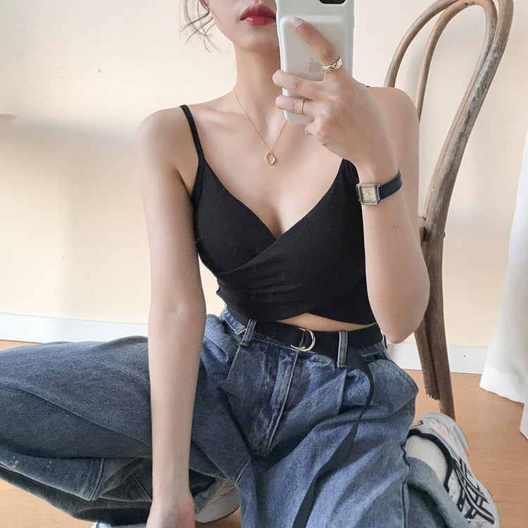 Twist Padded Tank Top (帶胸墊・無鋼圈)