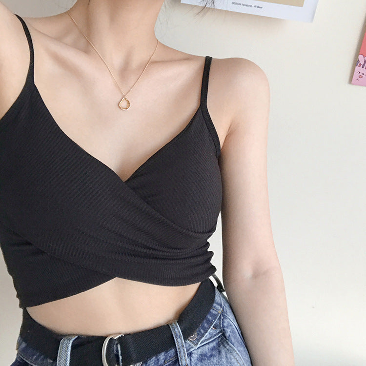 Twist Padded Tank Top (帶胸墊・無鋼圈)