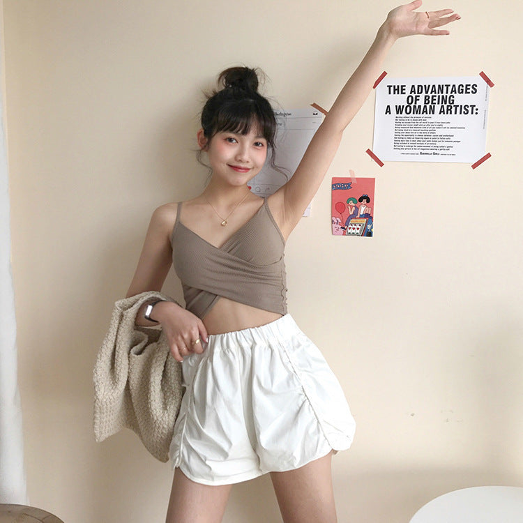 Twist Padded Tank Top (帶胸墊・無鋼圈)