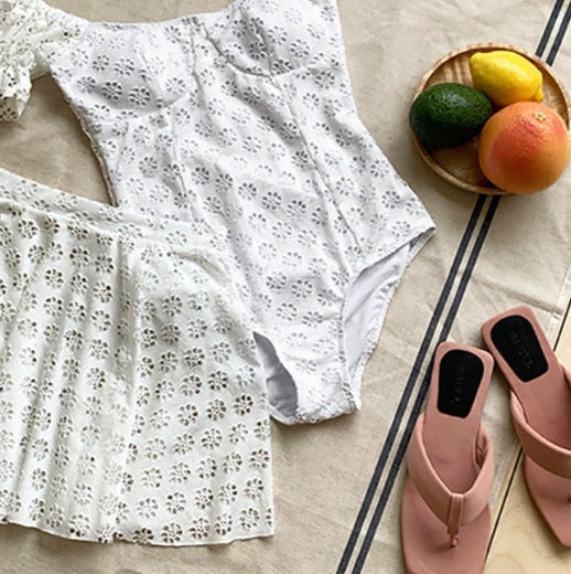 Beachy Boho Blossoms Swimsuit 泳衣