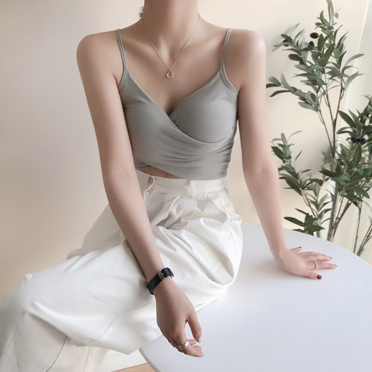 Twist Padded Tank Top (帶胸墊・無鋼圈)