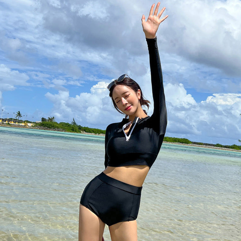 Splashy Sea 長袖顯瘦 Swimwear