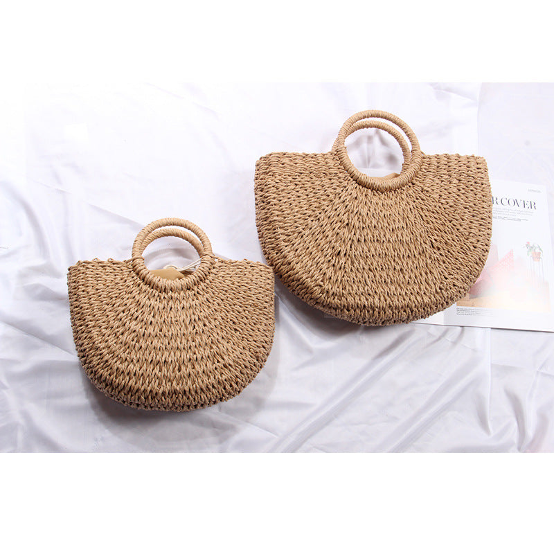 Raffia Riviera Bag