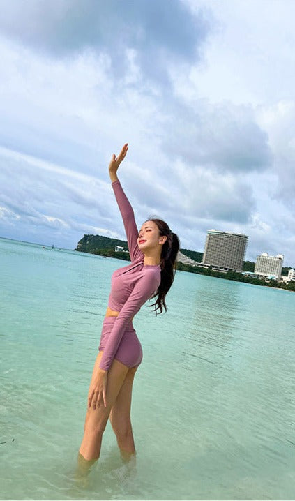 Surf Side Sweets 長袖顯瘦 Swimwear