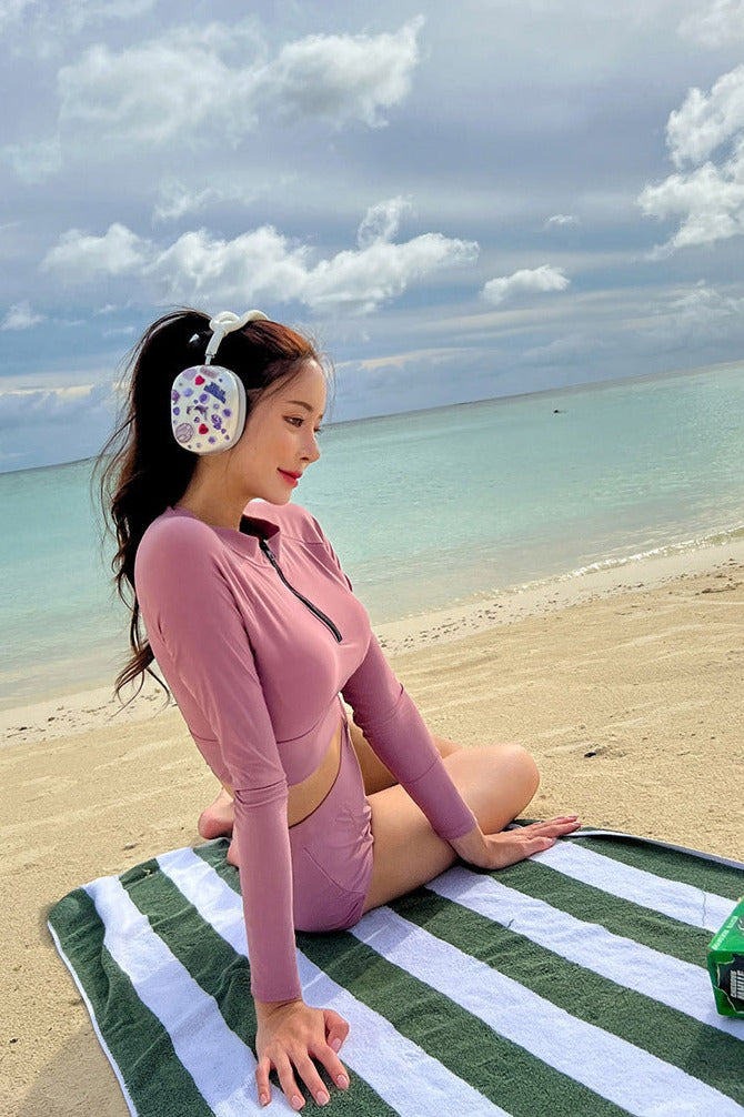 Surf Side Sweets 長袖顯瘦 Swimwear