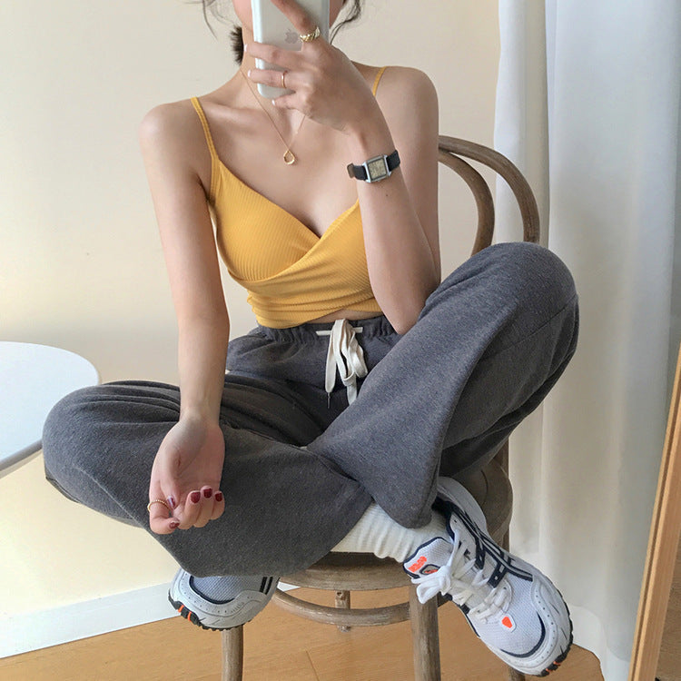 Twist Padded Tank Top (帶胸墊・無鋼圈)