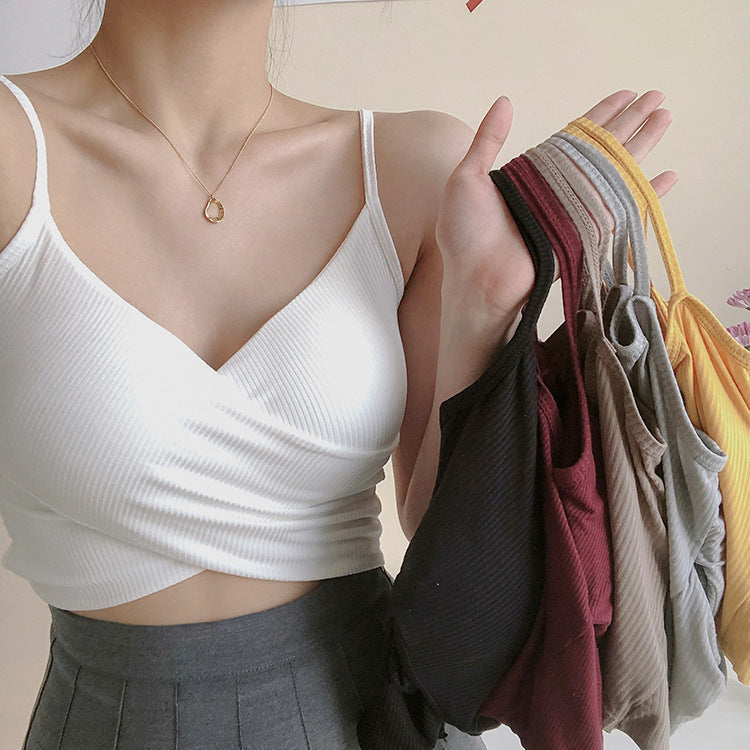 Twist Padded Tank Top (帶胸墊・無鋼圈)