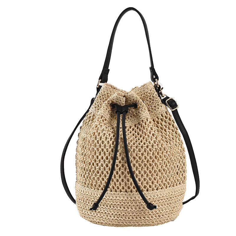 Raffia Blossom Basket