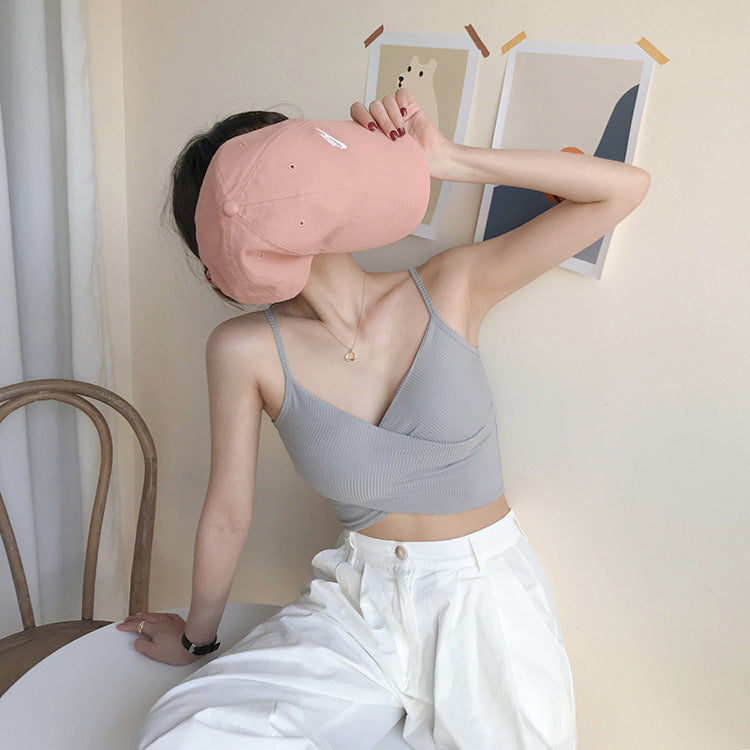 Twist Padded Tank Top (帶胸墊・無鋼圈)