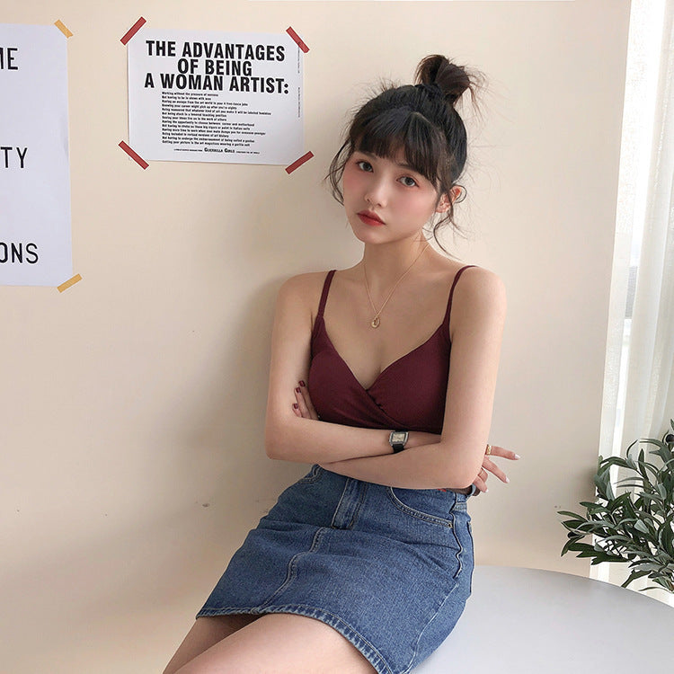 Twist Padded Tank Top (帶胸墊・無鋼圈)