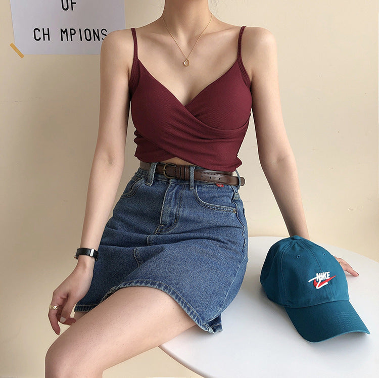 Twist Padded Tank Top (帶胸墊・無鋼圈)