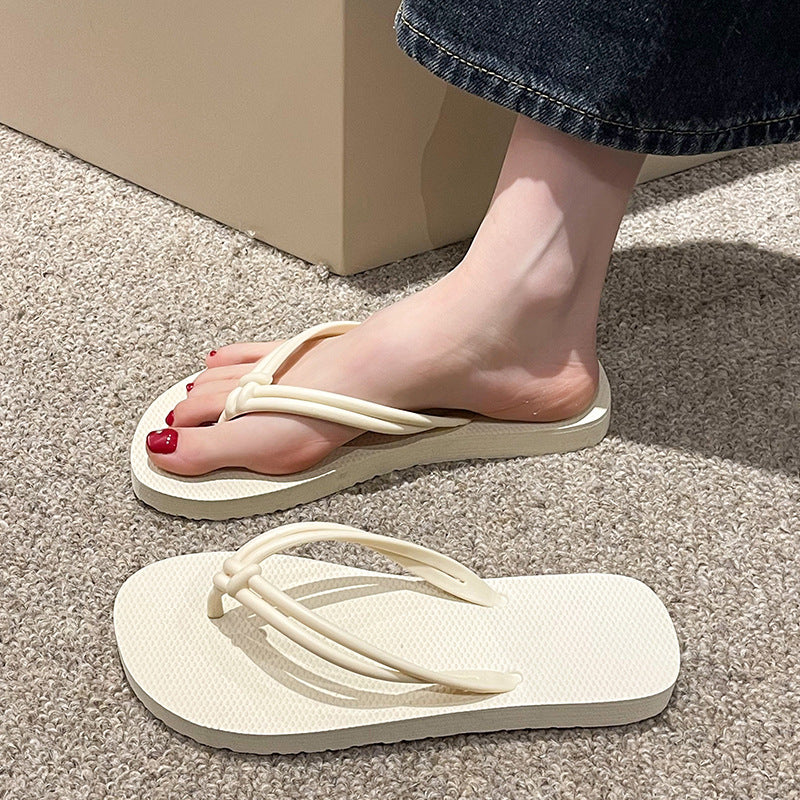 Milky Waterproof Flip Flops (送防水索帶鞋袋）